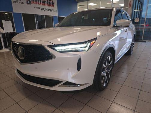 Platinum White 2023 Acura MDX Technology Package