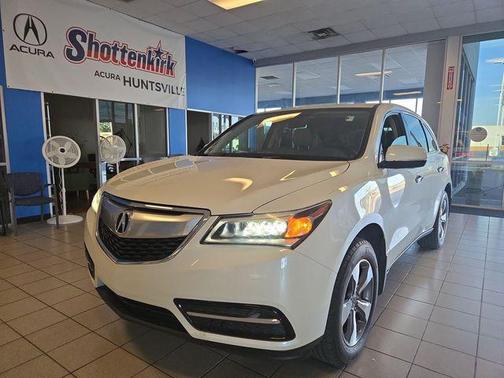 White Diamond Pearl 2016 Acura MDX 3.5L