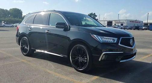 Black 2017 Acura MDX 3.5L w/Advance Package