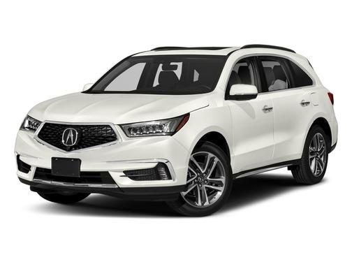 White Diamond Pearl 2018 Acura MDX 3.5L w/Advance Package