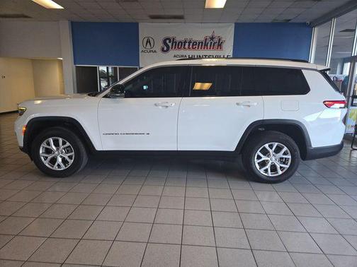 Bright White Clearcoat 2022 Jeep Grand Cherokee L Limited