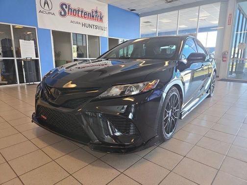 Midnight Black Metallic 2020 Toyota Camry TRD