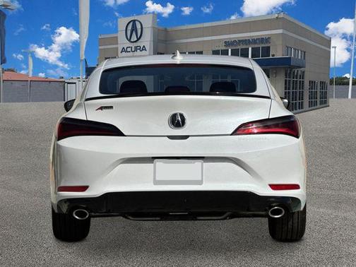 Platinum White Pearl 2026 Acura Integra w/A-Spec Package