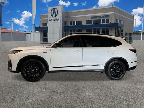Platinum White 2026 Acura MDX A-SPEC Advance Package