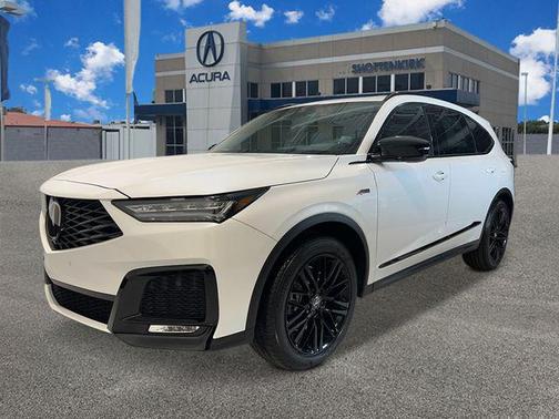 Platinum White 2026 Acura MDX A-SPEC Advance Package