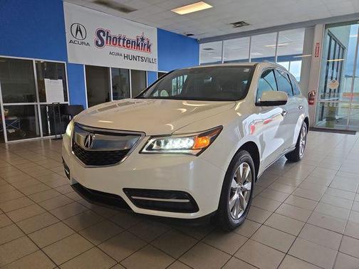 White Diamond Pearl 2016 Acura MDX 3.5L