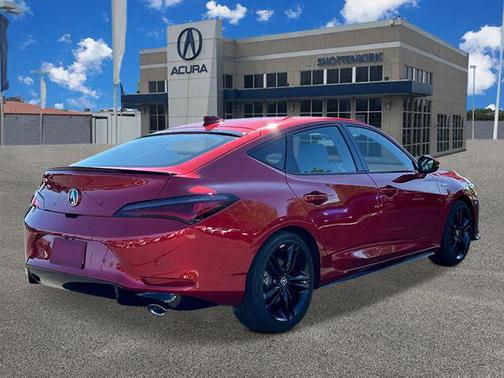 Performance Red 2026 Acura Integra FWD A-Spec with Technology