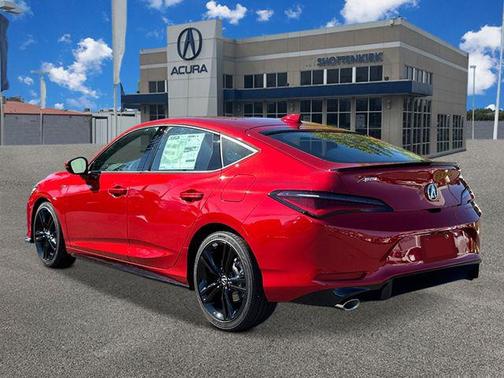 Performance Red 2026 Acura Integra FWD A-Spec with Technology