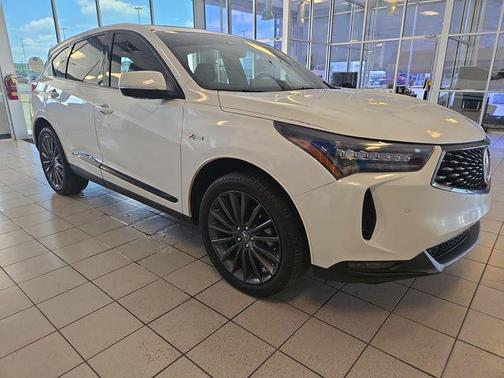 Platinum White Pearl 2024 Acura RDX A-Spec Advance Package