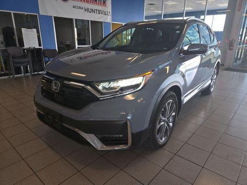 Obsidian Blue Pearl 2022 Honda CR-V Hybrid Touring