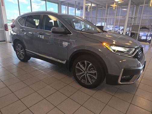 Obsidian Blue Pearl 2022 Honda CR-V Hybrid Touring