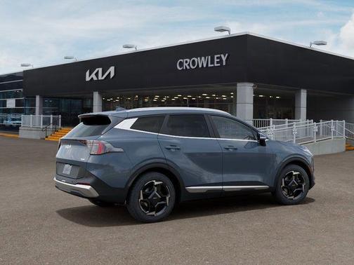 Heritage Blue 2026 Kia Sportage Hybrid EX