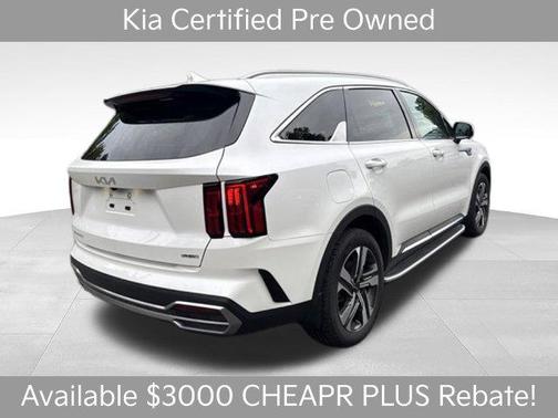 Snow White Pearl 2023 Kia Sorento Plug-In Hybrid SX Prestige