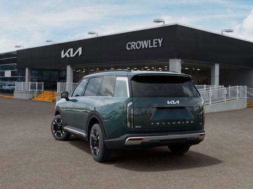 Black Jade Green 2027 Kia Telluride Hybrid EX