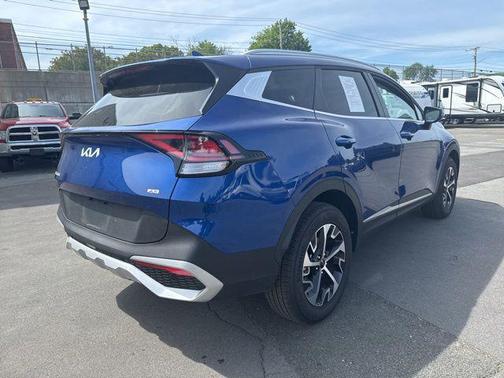 Sapphire Blue 2025 Kia Sportage EX
