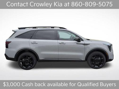 Gray 2026 Kia Sorento SX