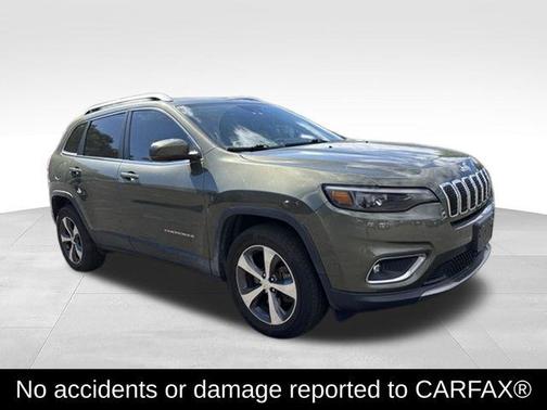 Olive Green Pearlcoat 2019 Jeep Cherokee Limited