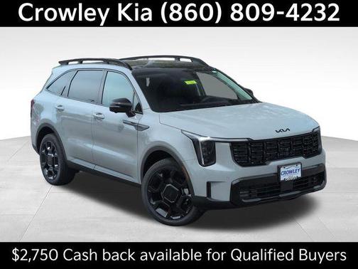 Gray 2026 Kia Sorento SX