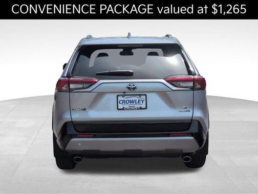 Silver Sky Metallic 2023 Toyota RAV4 Hybrid SE