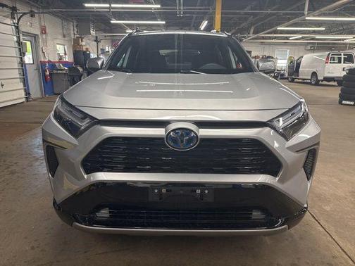 Silver Sky Metallic 2023 Toyota RAV4 Hybrid SE