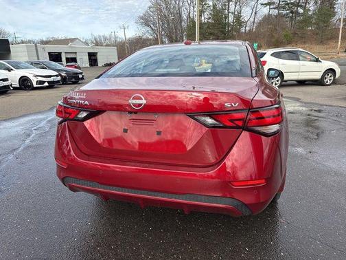 Scarlet Ember Tintcoat 2024 Nissan Sentra SV