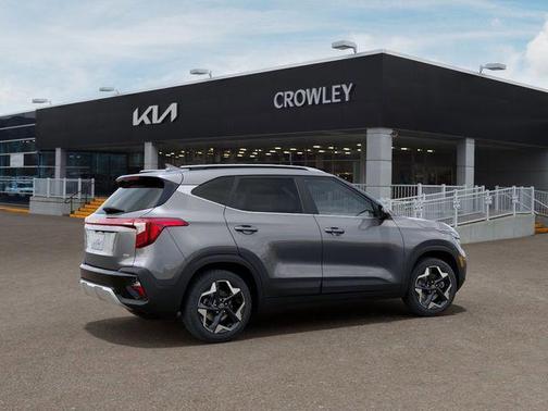Steel Gray 2026 Kia Seltos EX
