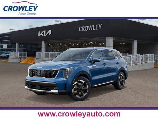 Mineral Blue 2026 Kia Sorento Hybrid EX