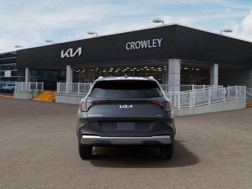Gray 2026 Kia Sportage Hybrid EX