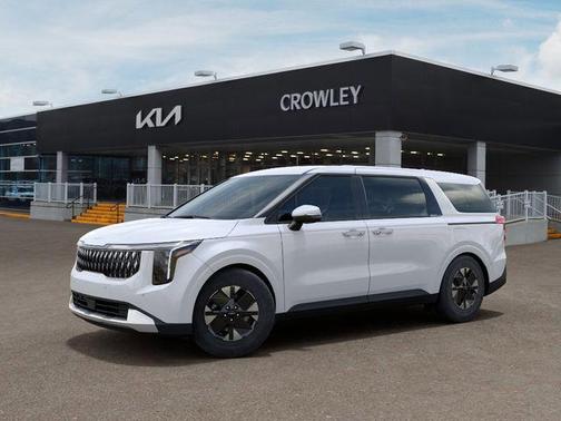 Snow White Pearl 2026 Kia Carnival Hybrid LXS