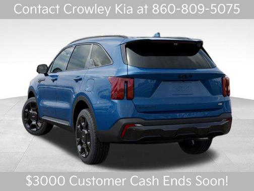 Mineral Blue 2026 Kia Sorento Hybrid SX Prestige
