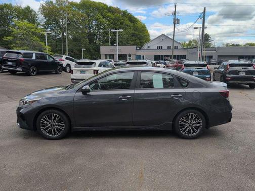Gravity Gray 2023 Kia Forte GT-Line