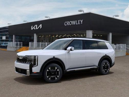 Glacial White Pearl 2027 Kia Telluride Hybrid EX