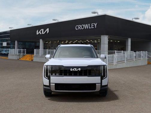 Glacial White Pearl 2027 Kia Telluride Hybrid EX