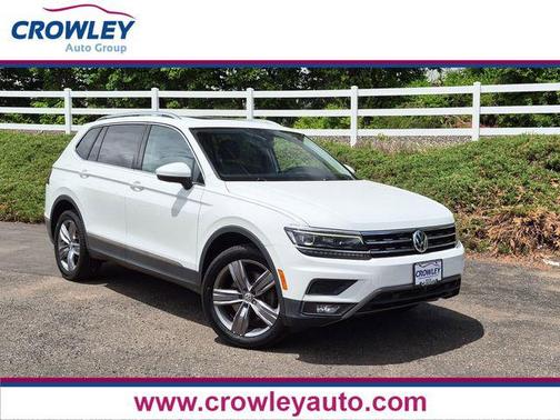 Pure White 2019 Volkswagen Tiguan 2.0T SEL