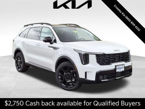 Glacial White Pearl 2026 Kia Sorento SX