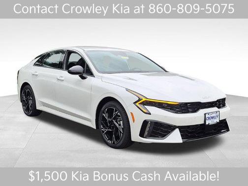 Snow White Pearl 2026 Kia K5 GT-Line