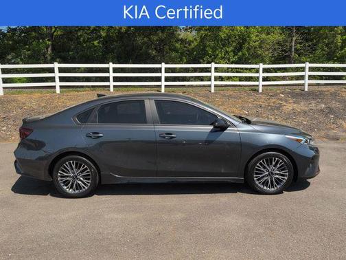 Gravity Gray 2023 Kia Forte GT-Line