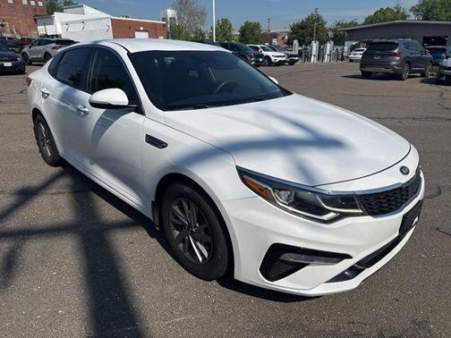 Snow White Pearl 2019 Kia Optima LX