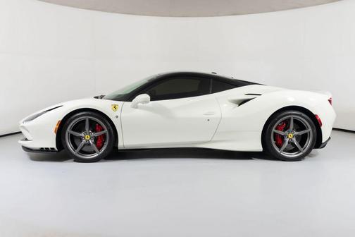White 2020 Ferrari F8 Tributo Base