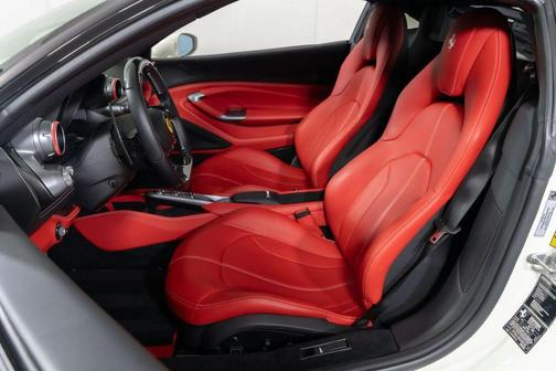 White 2020 Ferrari F8 Tributo Base
