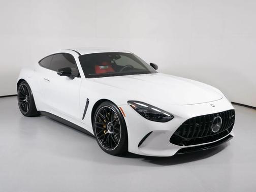 Moonlight White 2024 Mercedes-Benz AMG GT 55 Base