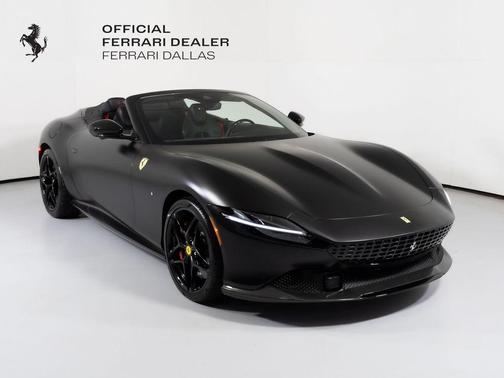 Black 2025 Ferrari Roma Spider Base