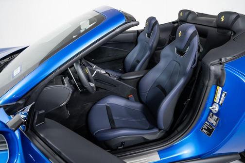 Blue 2025 Ferrari Roma Spider Base