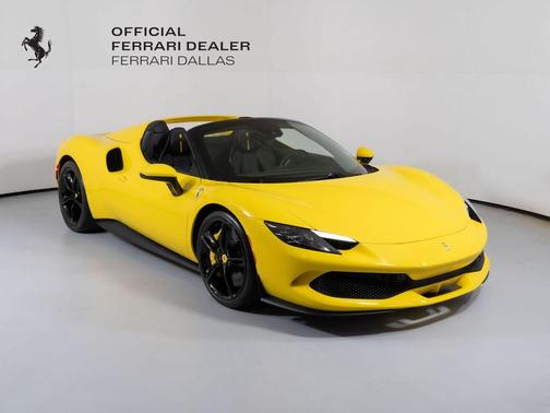 Yellow 2025 Ferrari 296 GTS Base