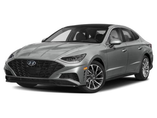 Gray 2021 Hyundai SONATA Limited
