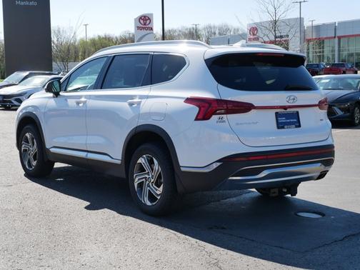 White 2023 Hyundai SANTA FE SEL