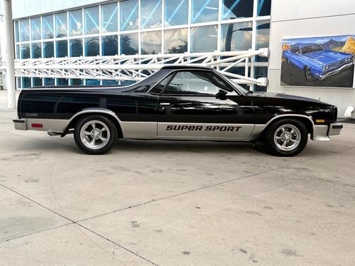 Black 1985 Chevrolet El Camino SS