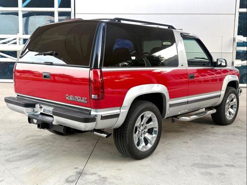Red and Silver 1994 Chevrolet Blazer Base