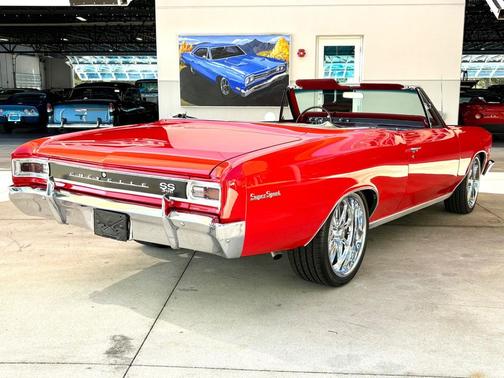 Red 1966 Chevrolet Chevelle SS