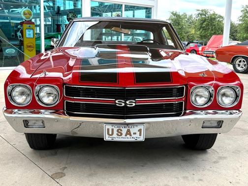 Red 1970 Chevrolet Chevelle SS